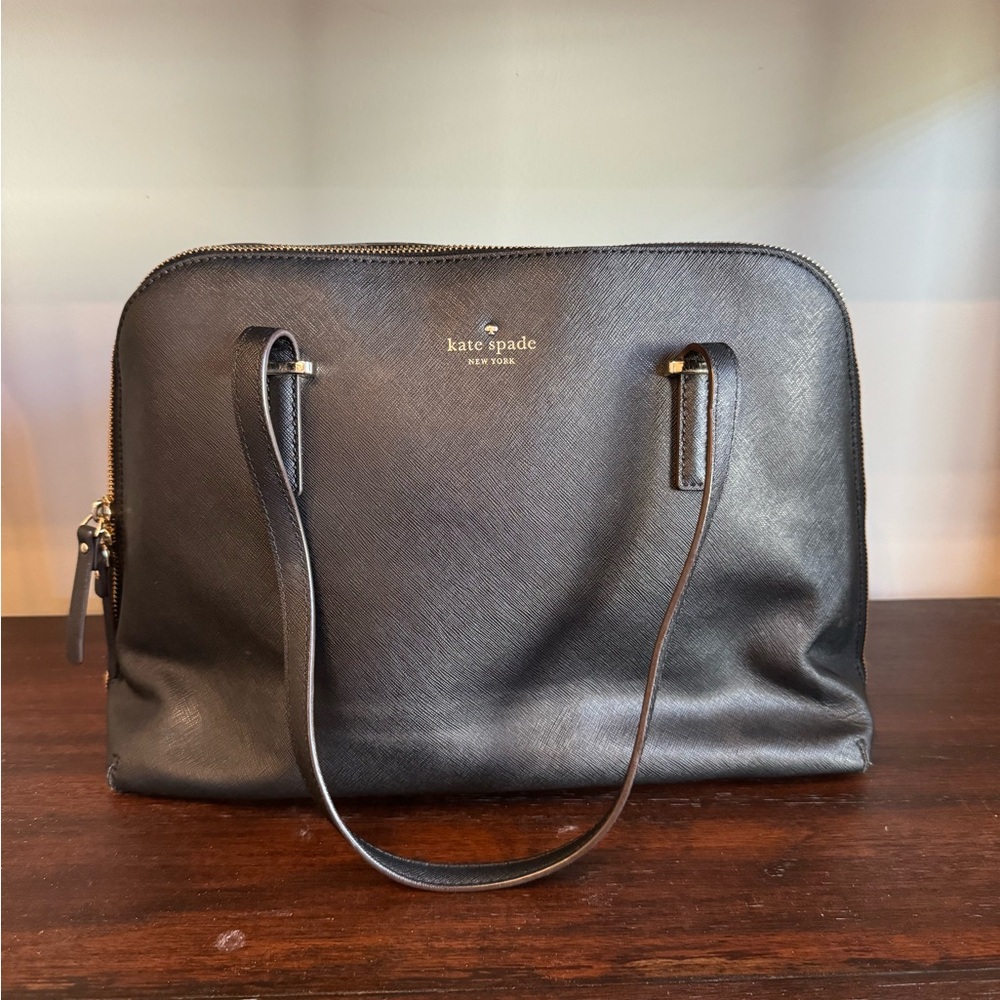 Black Kate Spade shoulder bag